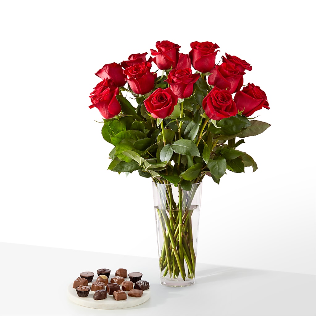 Romantic Long Stem Red Rose Bouquet Bundles – Moreno Valley Flower Box, Moreno Valley CA