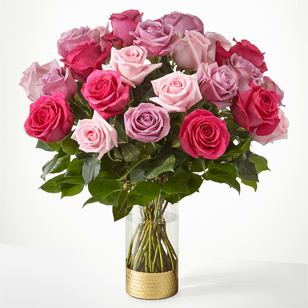 Pure Beauty Mixed Roses – Moreno Valley Flower Box, Moreno Valley CA
