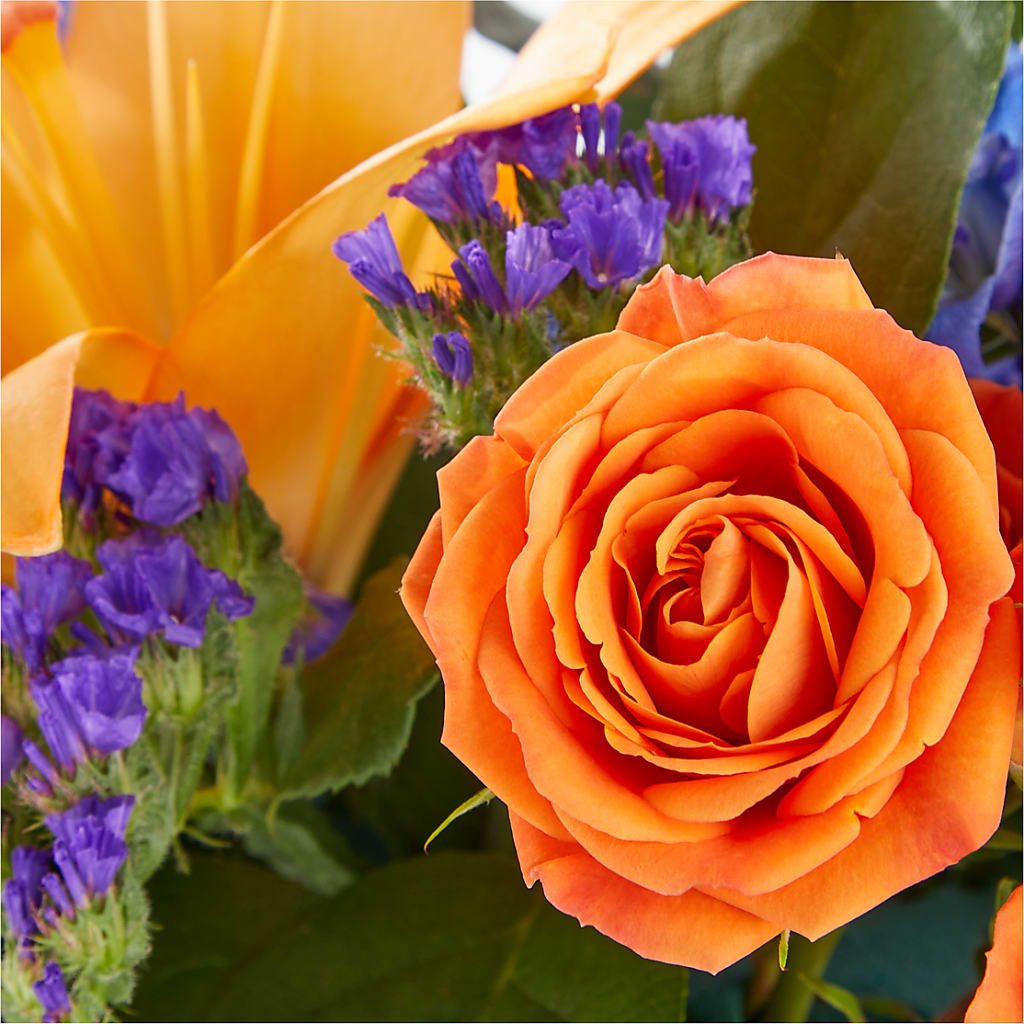 Radiant Citrus Box Bouquet – Moreno Valley Flower Box, Moreno Valley CA