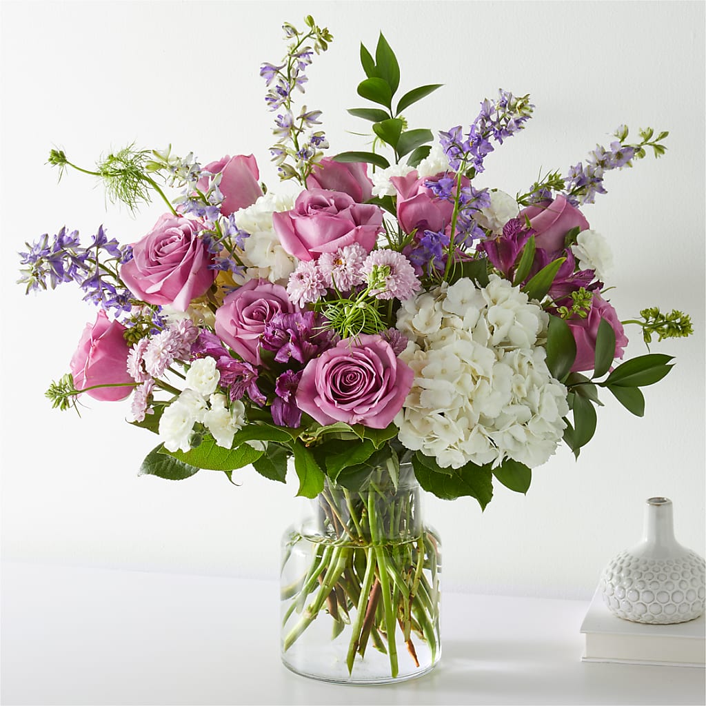 Violet Caress Bouquet – Moreno Valley Flower Box, Moreno Valley CA