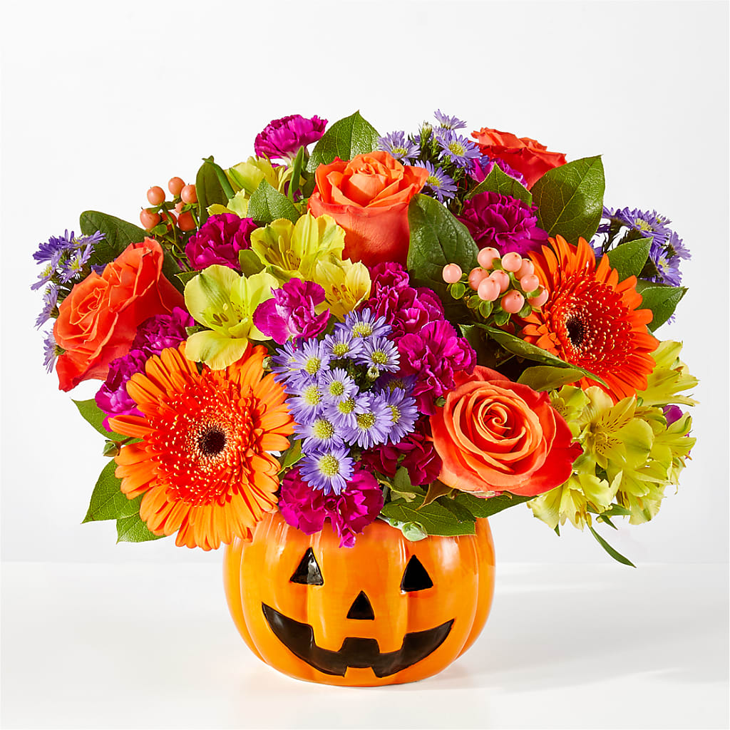 Tricks & Treats Pumpkin – Moreno Valley Flower Box, Moreno Valley CA