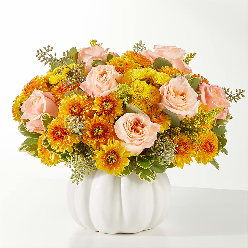 Peachy Pumpkin – Moreno Valley Flower Box, Moreno Valley CA