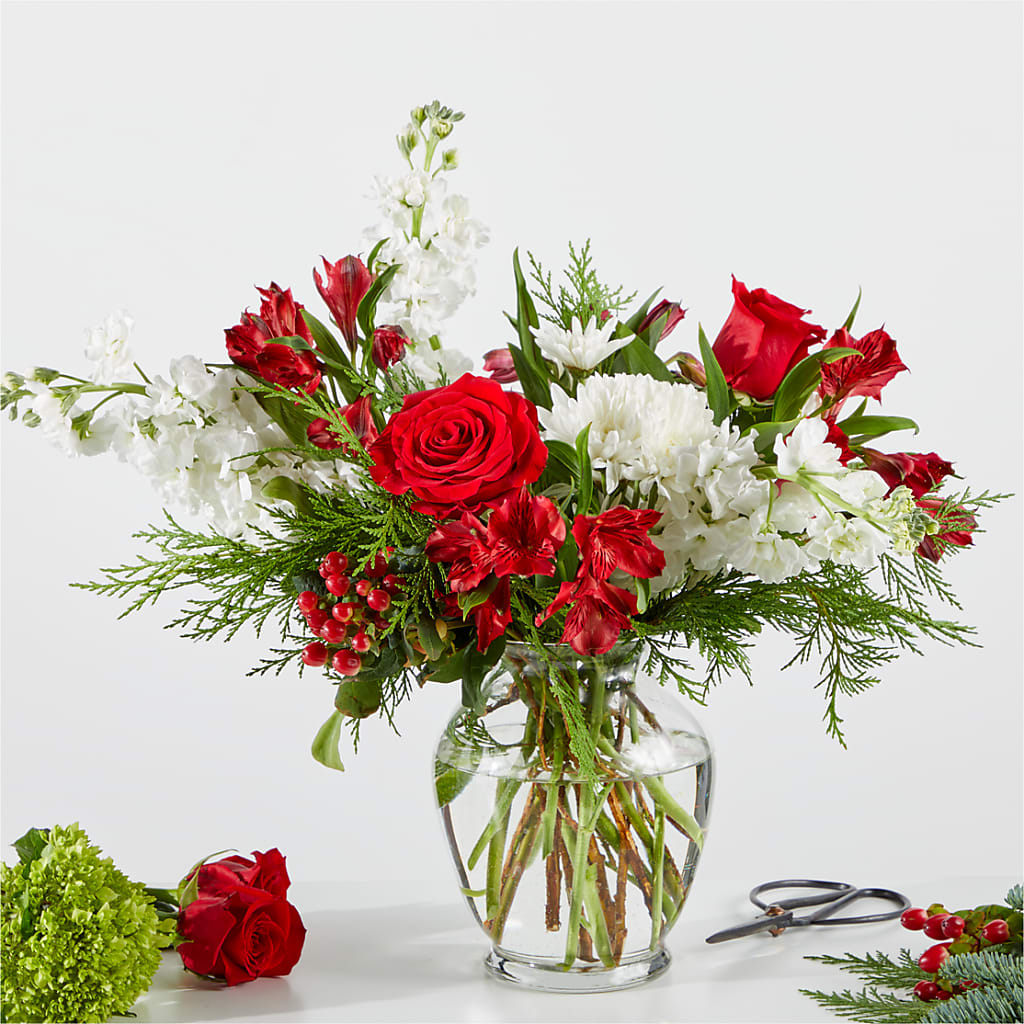 Merry Moment Bouquet – A Florist Original – Moreno Valley Flower Box, Moreno Valley CA
