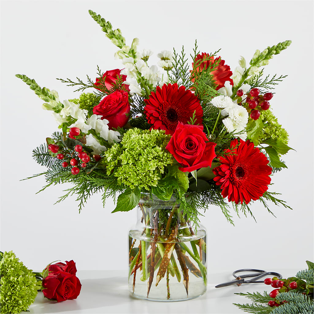 Merry Moment Bouquet – A Florist Original – Moreno Valley Flower Box, Moreno Valley CA