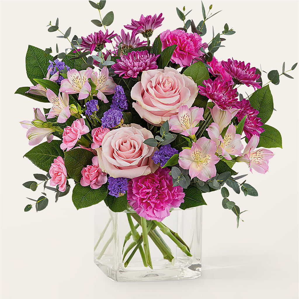 Rosy Radiance Bouquet – Moreno Valley Flower Box, Moreno Valley CA