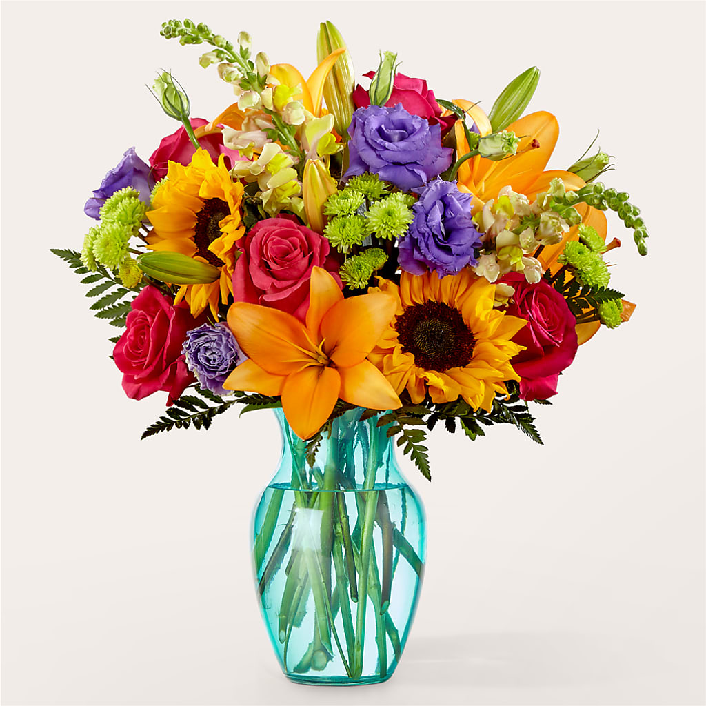 Double Rainbow Bouquet – Moreno Valley Flower Box, Moreno Valley CA