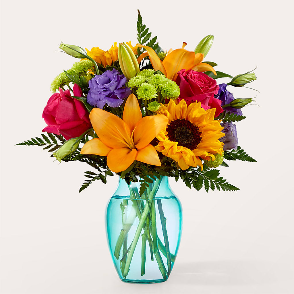 Double Rainbow Bouquet – Moreno Valley Flower Box, Moreno Valley CA