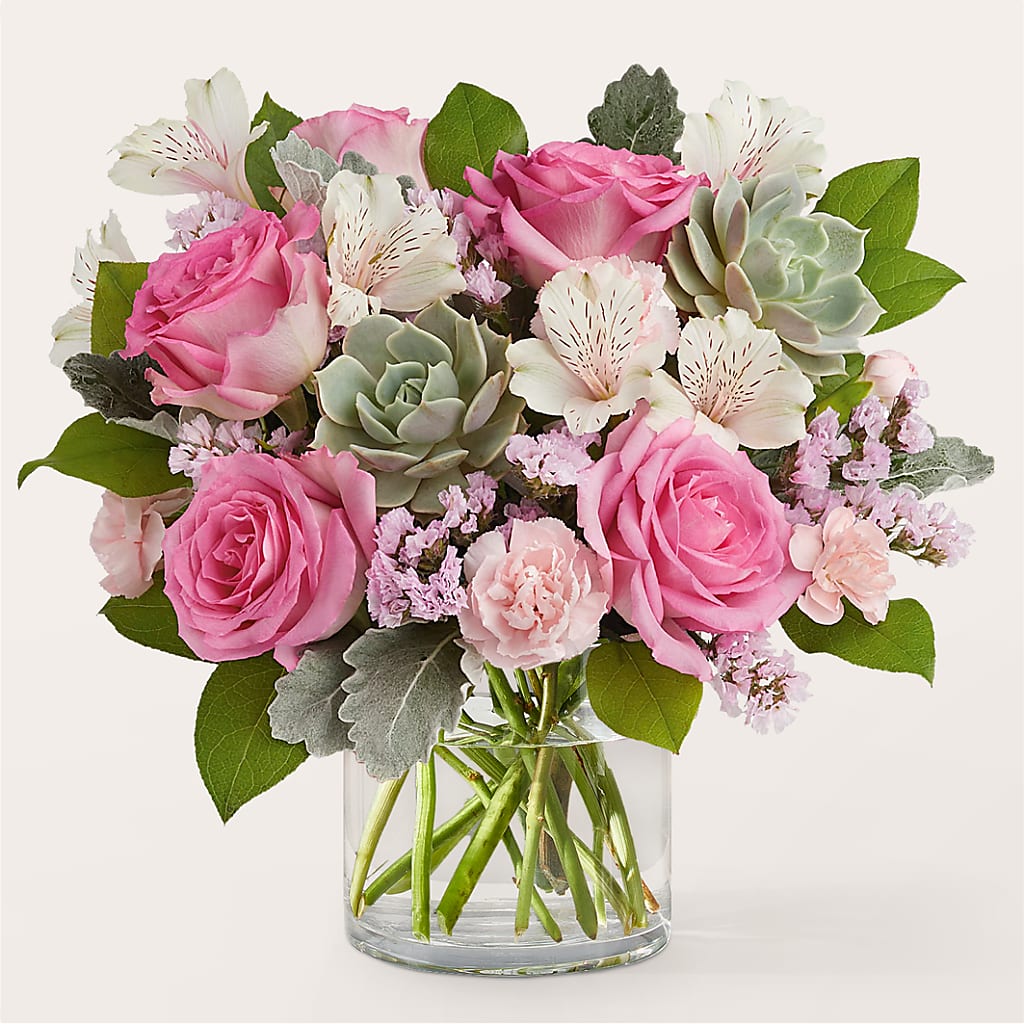 Dusty Rose Bouquet – Moreno Valley Flower Box, Moreno Valley CA