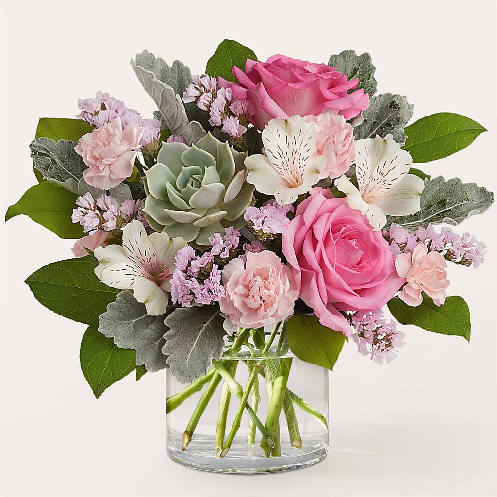 Dusty Rose Bouquet – Moreno Valley Flower Box, Moreno Valley CA