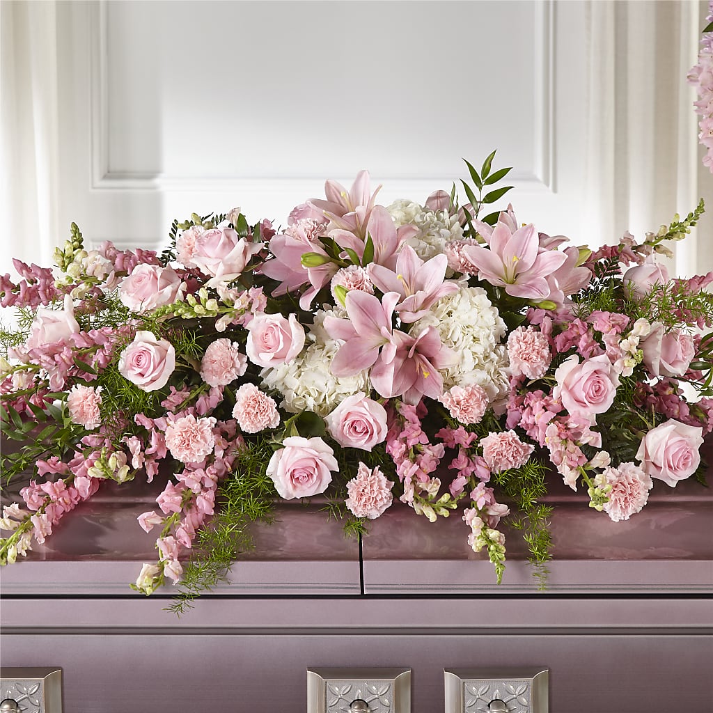 Life & Remembrance Casket Spray – Moreno Valley Flower Box, Moreno Valley CA