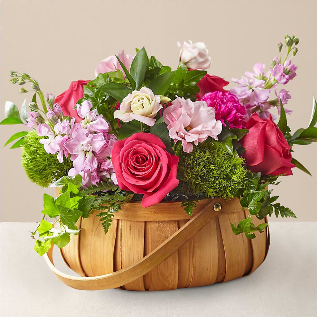 Radiance in Bloom Basket – Moreno Valley Flower Box, Moreno Valley CA
