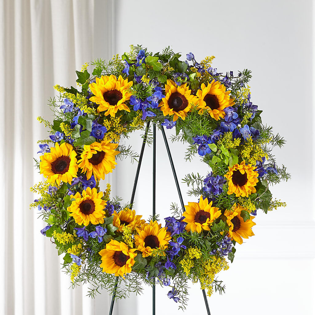Bright Rays Wreath – Moreno Valley Flower Box, Moreno Valley CA