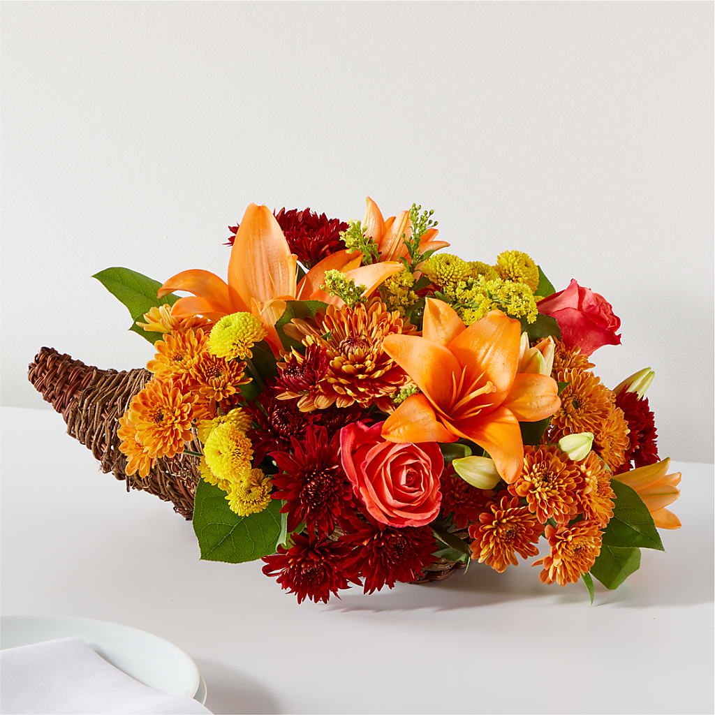 Bouquet of Blessings Cornucopia – Moreno Valley Flower Box, Moreno Valley CA