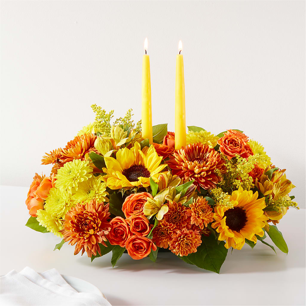 Autumn Harmony Centerpiece – Moreno Valley Flower Box, Moreno Valley CA