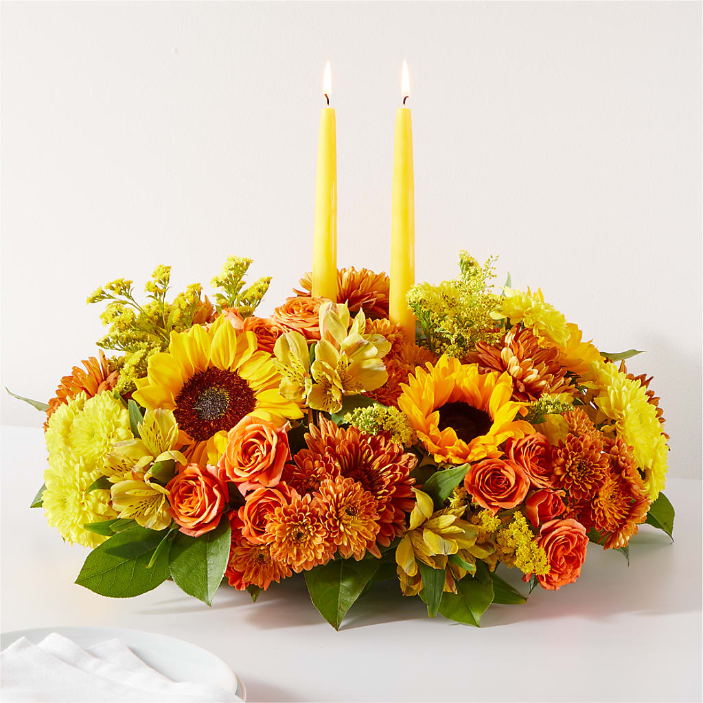 Autumn Harmony Centerpiece – Moreno Valley Flower Box, Moreno Valley CA