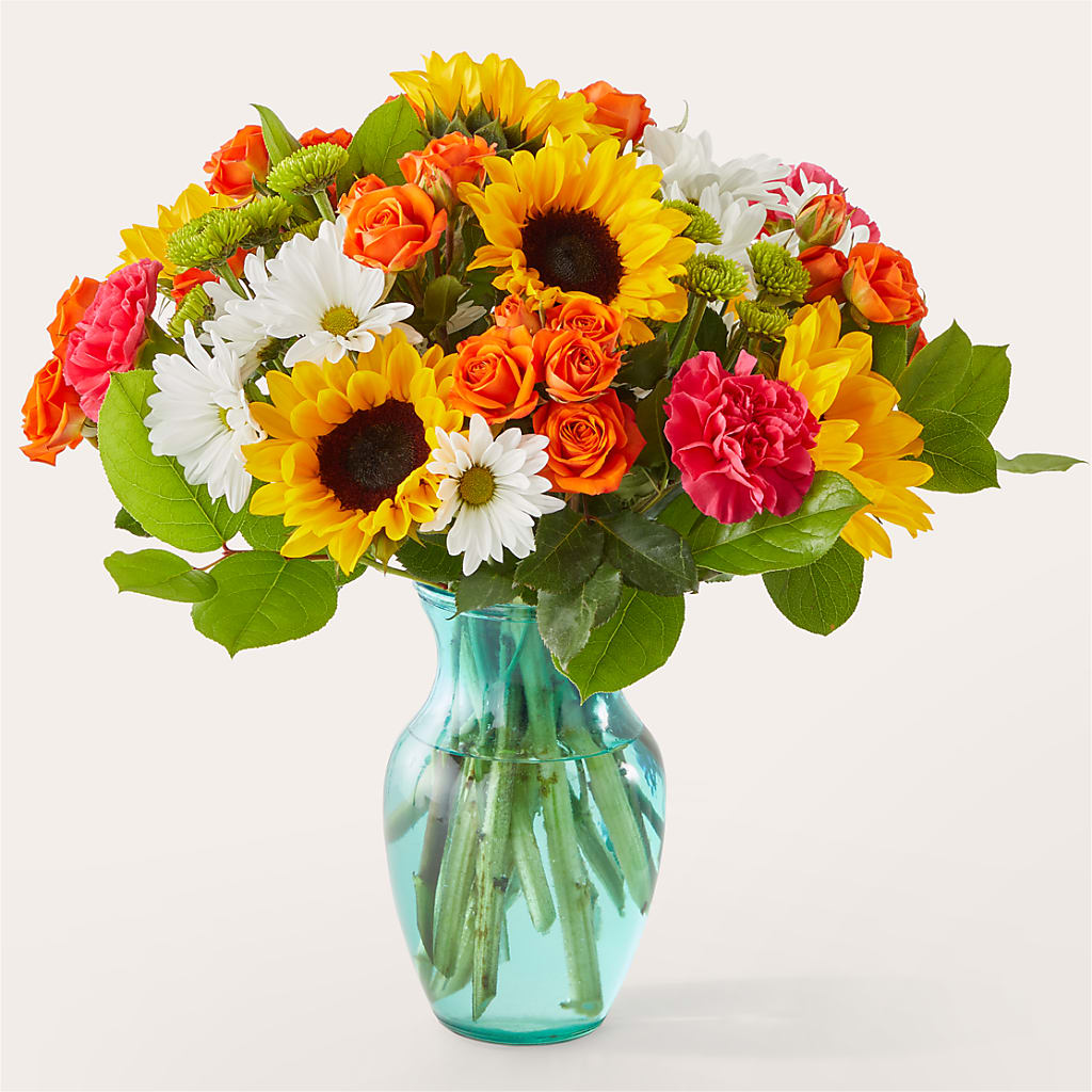 Sun-drenched Blooms Bouquet – Moreno Valley Flower Box, Moreno Valley CA