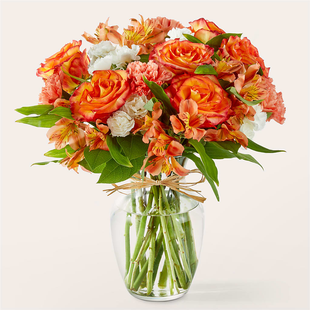 Apricot Glow Bouquet – Moreno Valley Flower Box, Moreno Valley CA