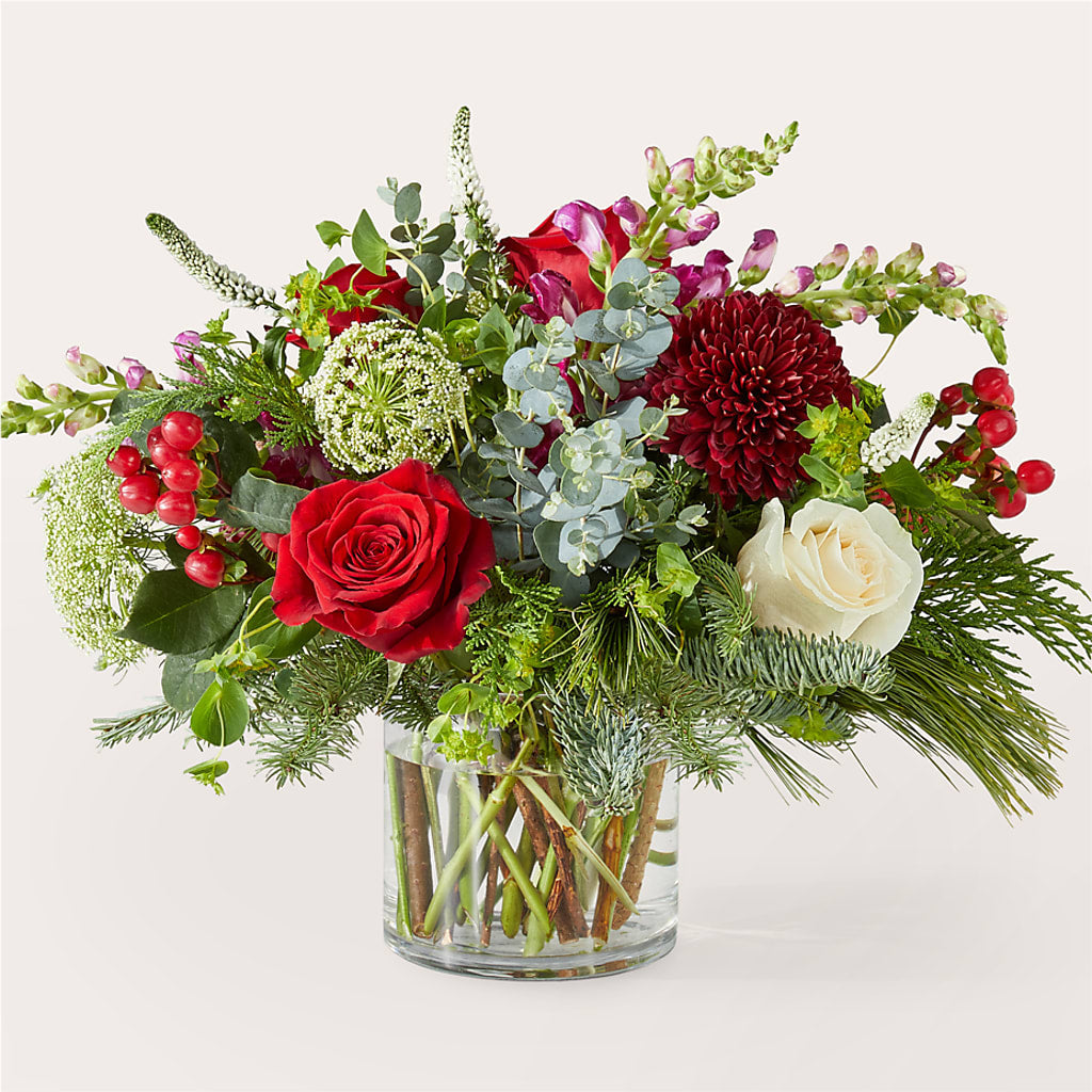 Cranberry Fizz Bouquet – Moreno Valley Flower Box, Moreno Valley CA