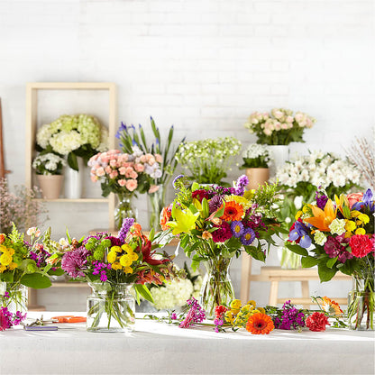 Bold & Bright – A Florist Original –  Moreno Valley Flower Box, Moreno Valley CA