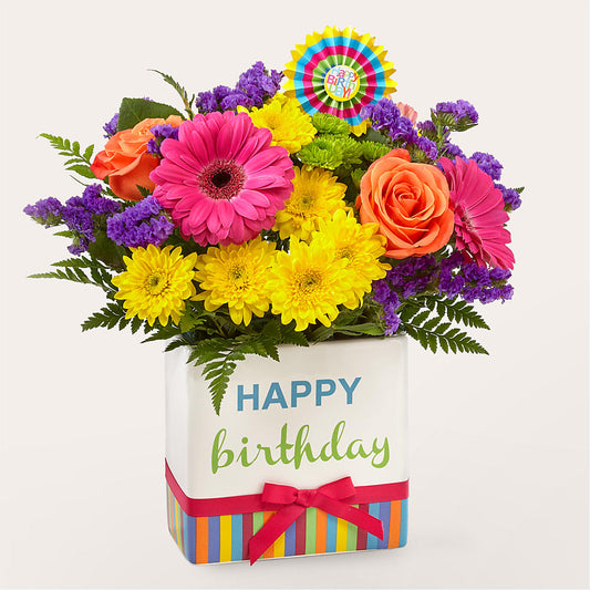 Birthday Brights Bouquet –  Moreno Valley Flower Box, Moreno Valley CA