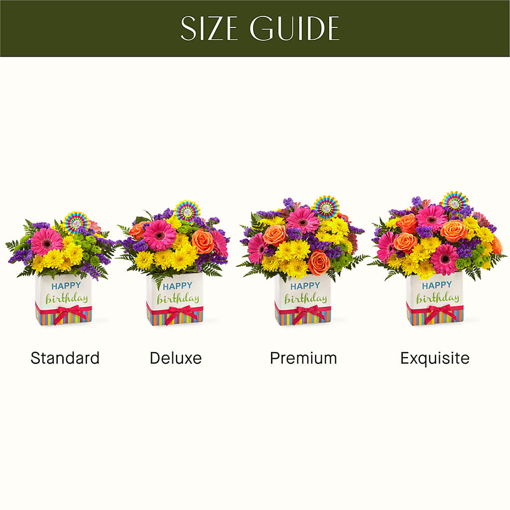 Birthday Brights Bouquet –  Moreno Valley Flower Box, Moreno Valley CA