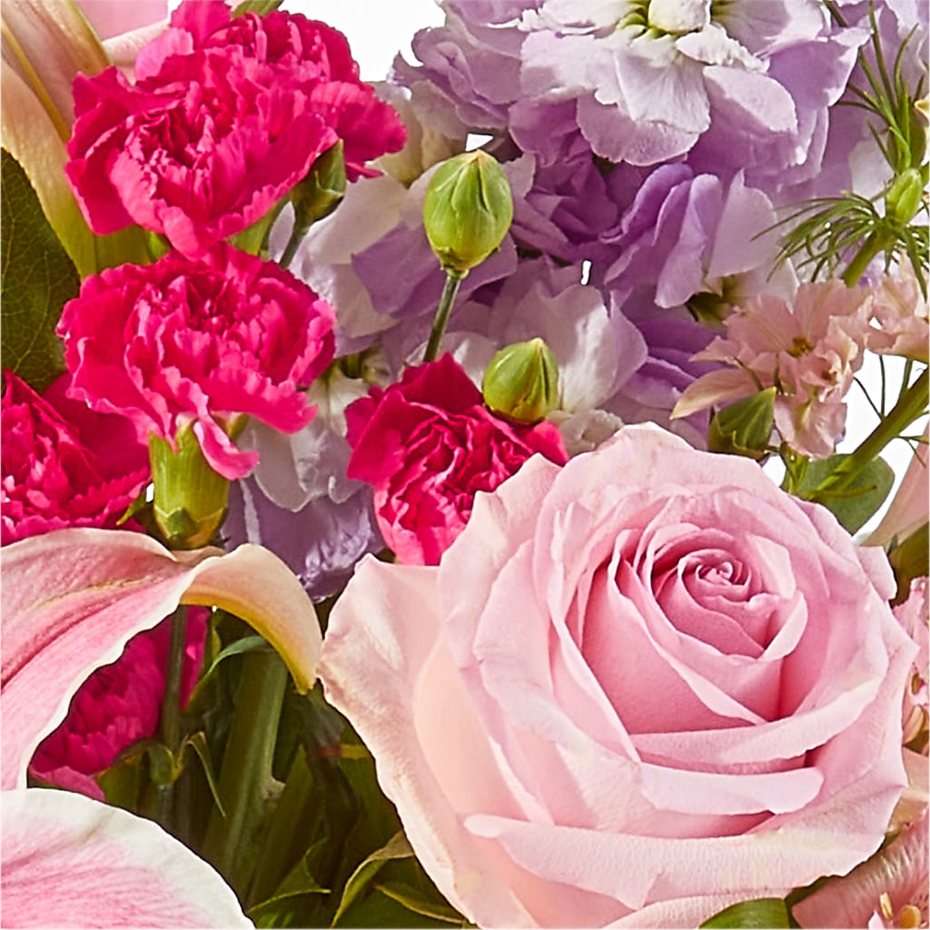 Mauvelous Bouquet –  Moreno Valley Flower Box, Moreno Valley CA