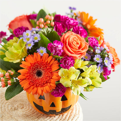Tricks & Treats Pumpkin –  Moreno Valley Flower Box, Moreno Valley CA
