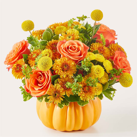 Gourdgeous Pumpkin –  Moreno Valley Flower Box, Moreno Valley CA