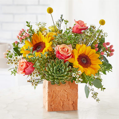Sunflower Season Bouquet –  Moreno Valley Flower Box, Moreno Valley CA