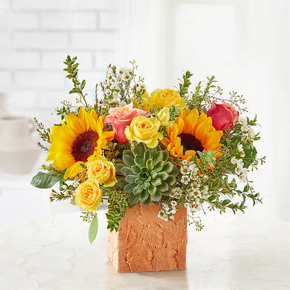 Sunflower Season Bouquet –  Moreno Valley Flower Box, Moreno Valley CA