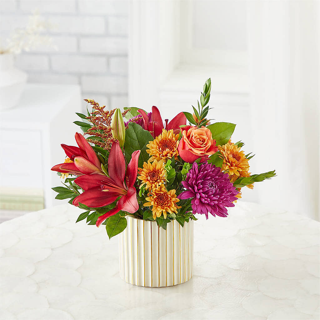 Burgundy Landscape Bouquet –  Moreno Valley Flower Box, Moreno Valley CA