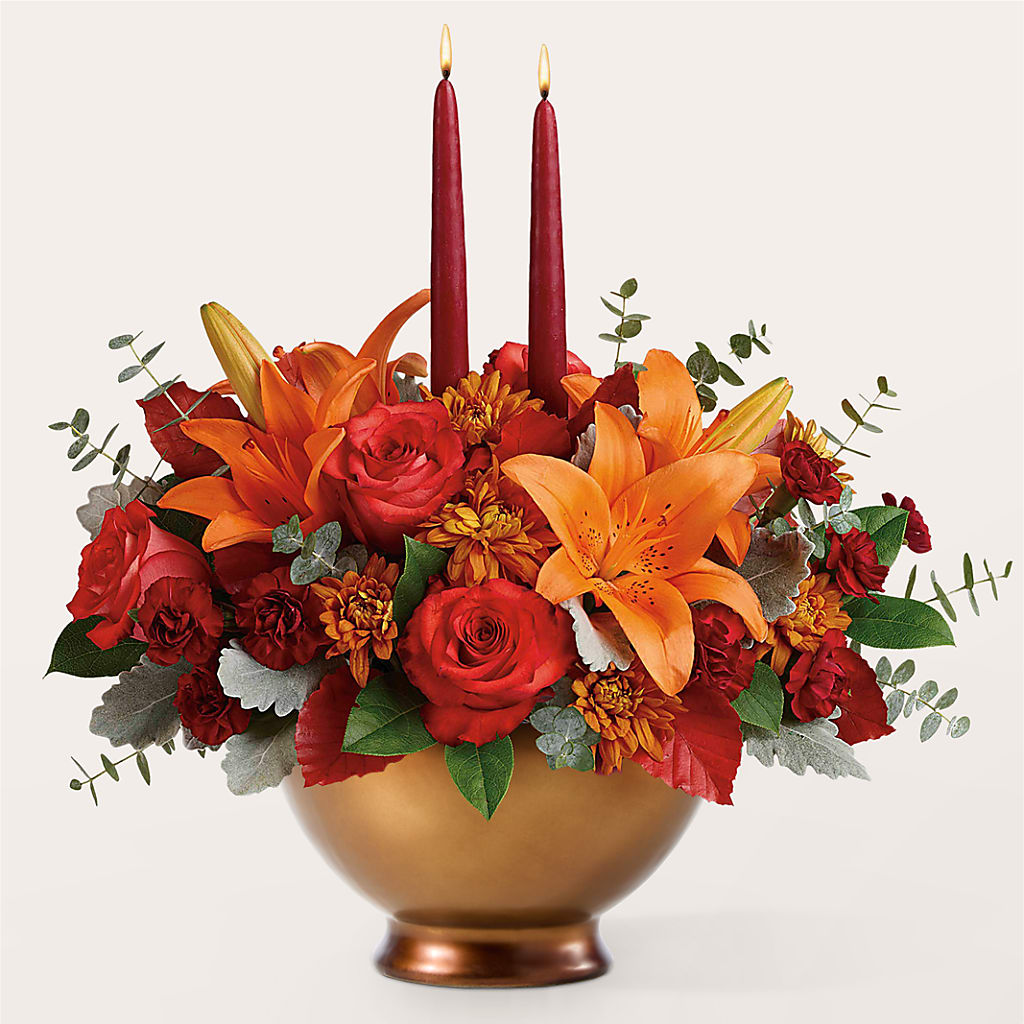 Fruits of Fall Centerpiece –  Moreno Valley Flower Box, Moreno Valley CA