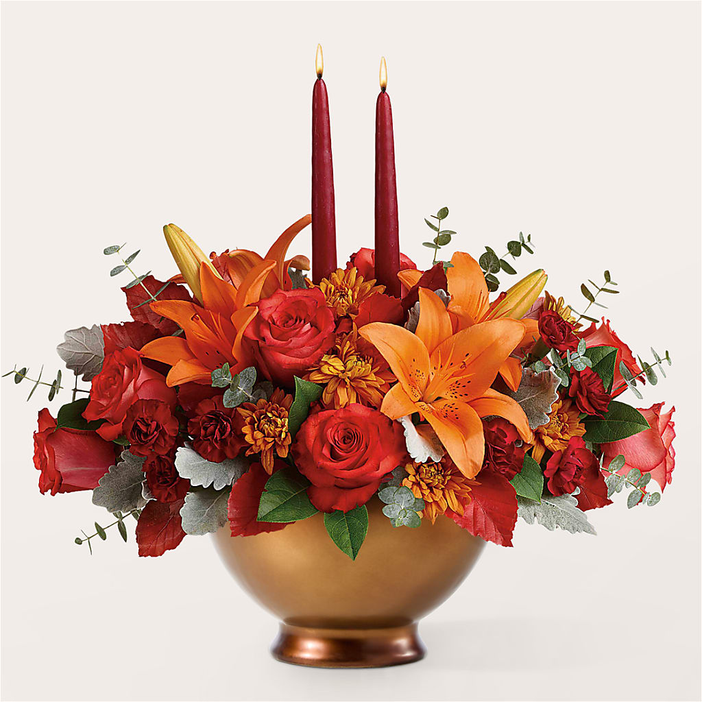 Fruits of Fall Centerpiece –  Moreno Valley Flower Box, Moreno Valley CA