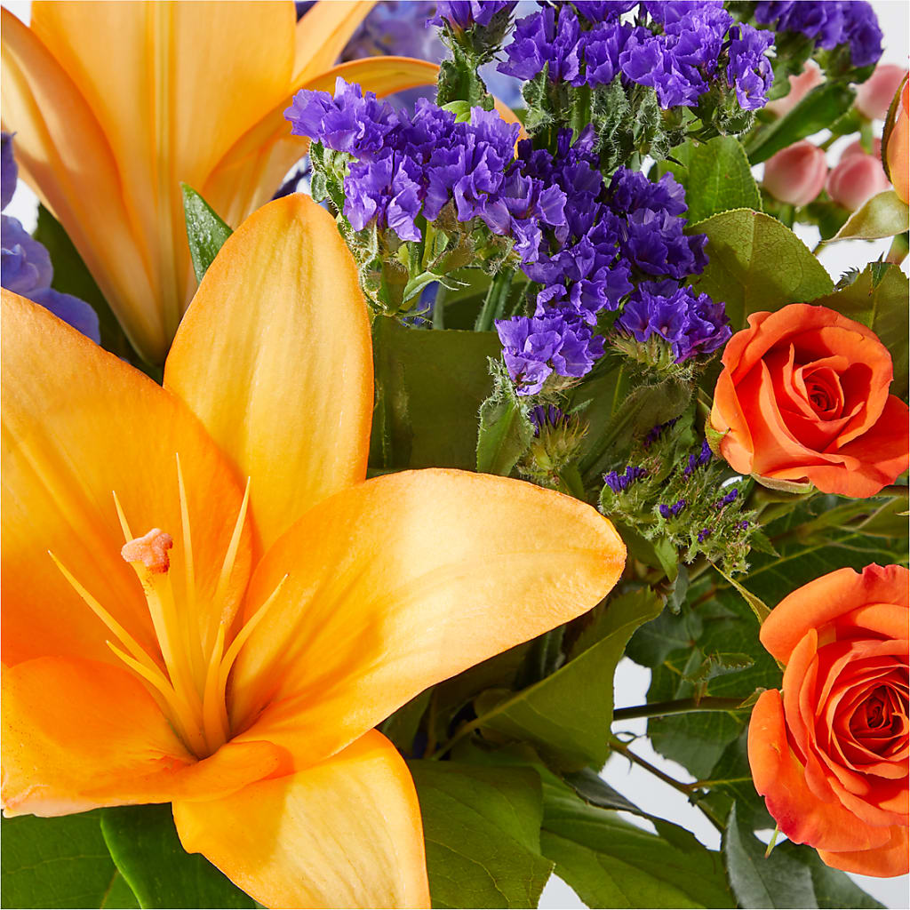 Radiant Citrus Bouquet –  Moreno Valley Flower Box, Moreno Valley CA