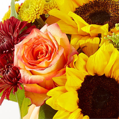 Golden Gourd Pumpkin Bouquet –  Moreno Valley Flower Box, Moreno Valley CA