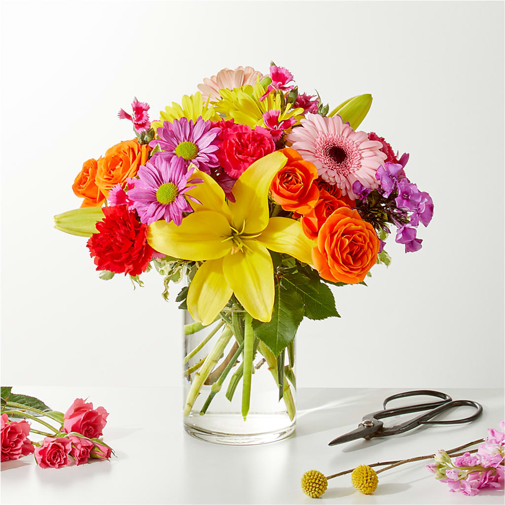 Cue the Confetti - A Florist Original –  Moreno Valley Flower Box, Moreno Valley CA