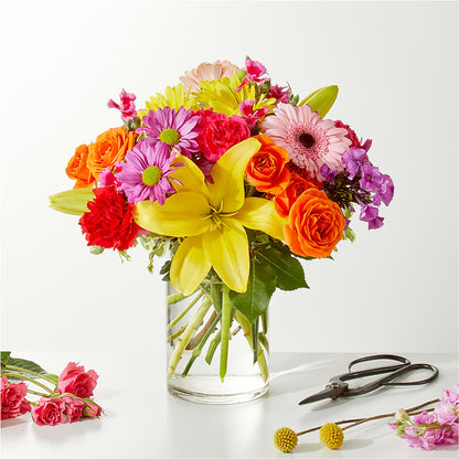 Cue the Confetti - A Florist Original –  Moreno Valley Flower Box, Moreno Valley CA