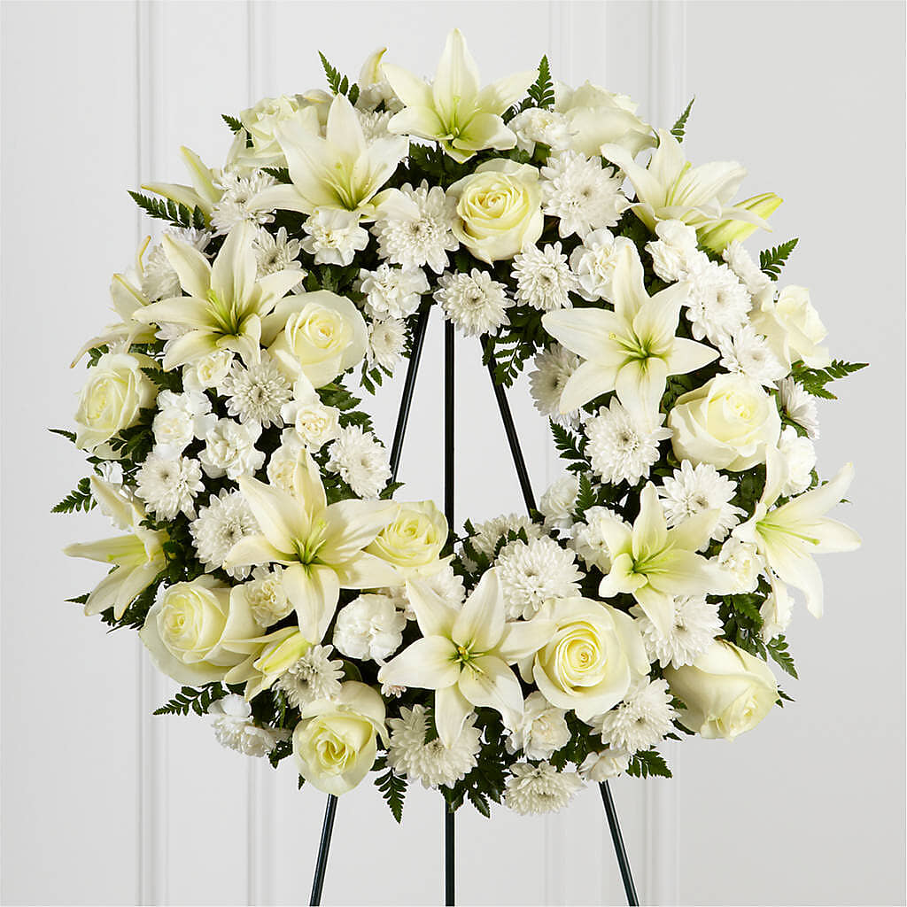 Treasured Tribute Wreath –  Moreno Valley Flower Box, Moreno Valley CA