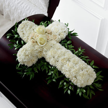 Peaceful Memories Casket Spray (Standard) –  Moreno Valley Flower Box, Moreno Valley CA