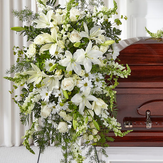 Loving Thoughts Standing Spray –  Moreno Valley Flower Box, Moreno Valley CA
