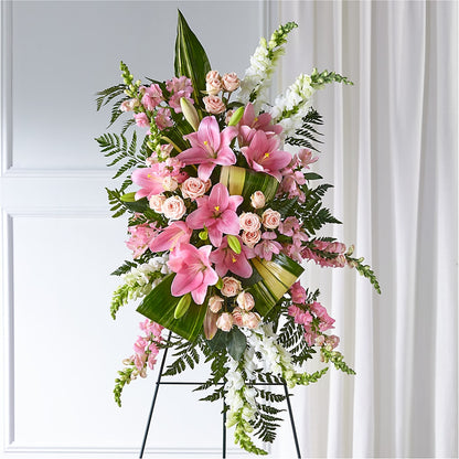 Elegant Embrace Standing Spray –  Moreno Valley Flower Box, Moreno Valley CA