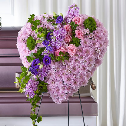 Treasured Love Standing Heart –  Moreno Valley Flower Box, Moreno Valley CA