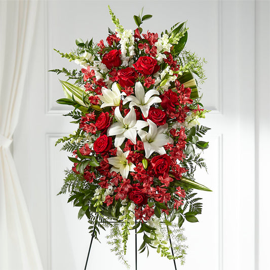 Everlasting Memory Standing Spray –  Moreno Valley Flower Box, Moreno Valley CA