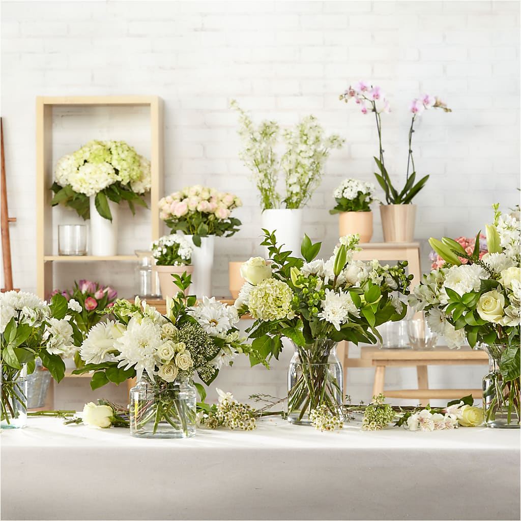 Classic Ivory – A Florist Original –  Moreno Valley Flower Box, Moreno Valley CA
