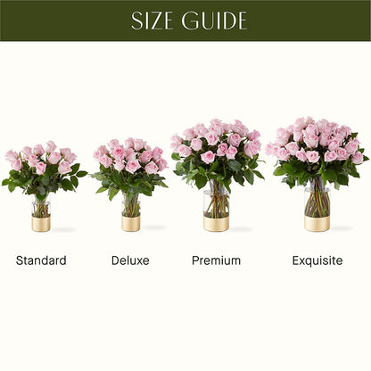 Picture Perfect Pink Rose Bouquet –  Moreno Valley Flower Box, Moreno Valley CA
