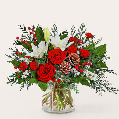 Best in Snow Bouquet –  Moreno Valley Flower Box, Moreno Valley CA