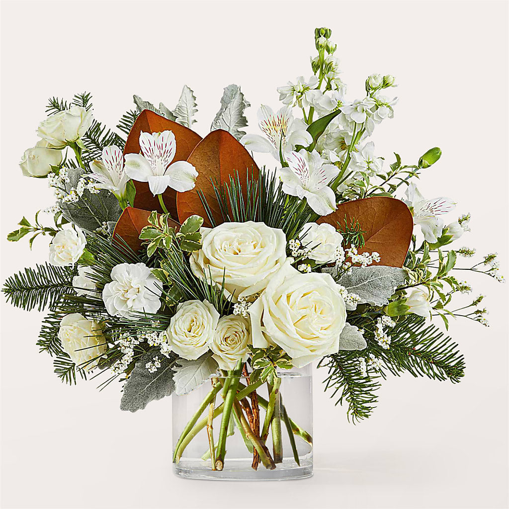 Fresh Snowfall Bouquet –  Moreno Valley Flower Box, Moreno Valley CA