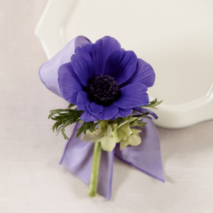 Purple Passion Boutonniere –  Moreno Valley Flower Box, Moreno Valley CA