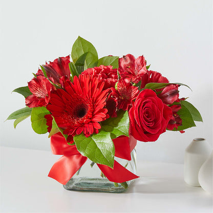 Red Hot Bouquet –  Moreno Valley Flower Box, Moreno Valley CA