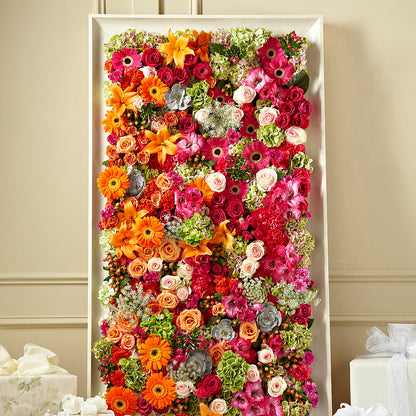 Fresh Picked Floral Wall –  Moreno Valley Flower Box, Moreno Valley CA
